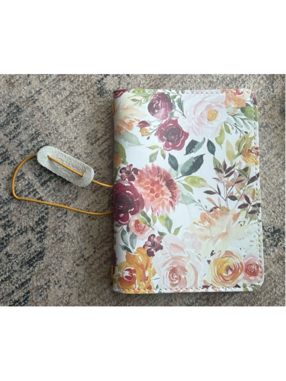 Foxy Fix Limited Edition Floral Personal Size Traveler’s Notebook Cover 4.5x6.5” - Picture 4 of 7